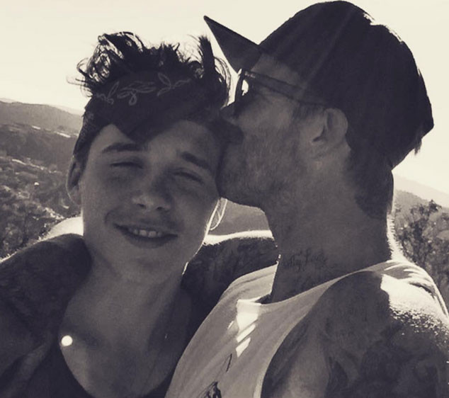 David Beckham, Brooklyn Beckham David Beckham, Brooklyn Beckham